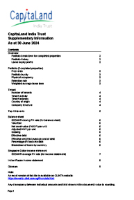 1H FY2024 Supplementary Information